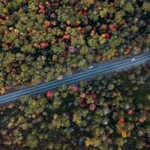 Minnewaska State Park Preserve, las Catskills, costa este de EE UU