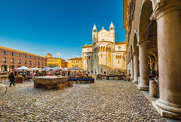 Plaza de Módena, Italia
