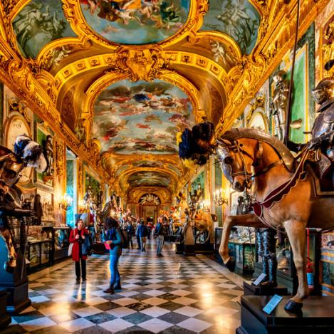 Interior del Palazzo Reale de Turín.