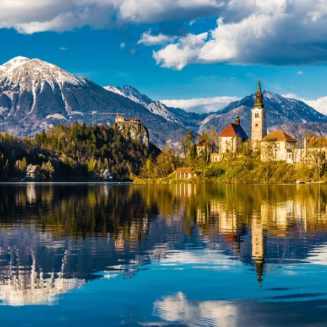 Lago Bled, Eslovenia