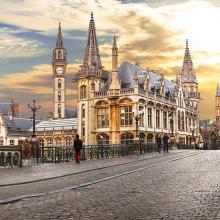 Casco antiguo de Gante, Bélgica. Viaje sostenible Lonely Planet