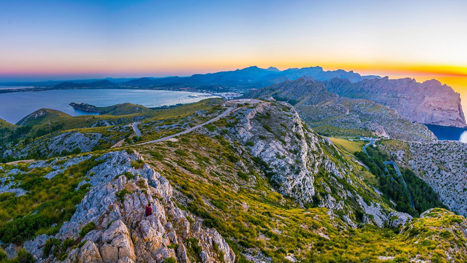 Pollença, Mallorca, Baleares, España. Uno de los pueblos más bonitos