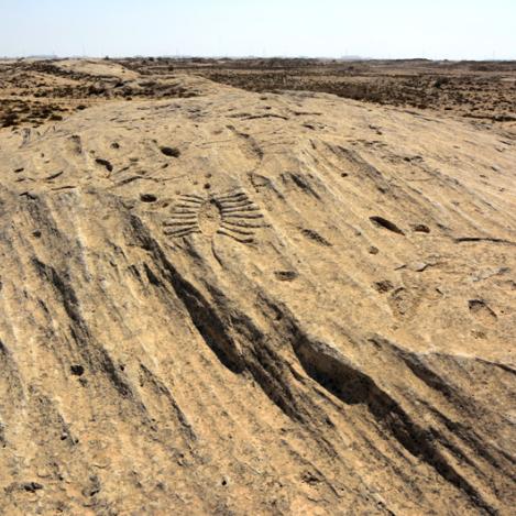 Petroglifos, Jebel Jassassiyeh, Qatar
