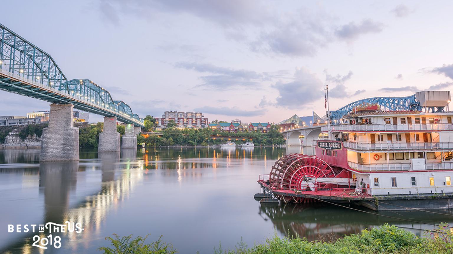 Río Tennessee, Chattanooga, Tennessee, EE UU