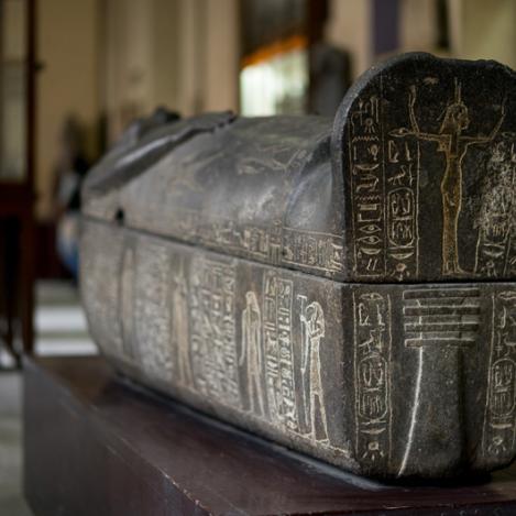 Sarcófago de Ramsés, Museo Egipcio, El Cairo, Egipto