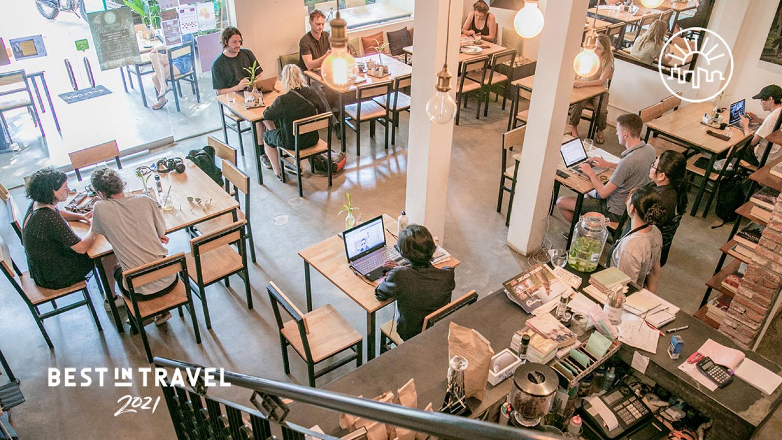 Turismo sostenible: Footprint Café, Siem Reap, Camboya