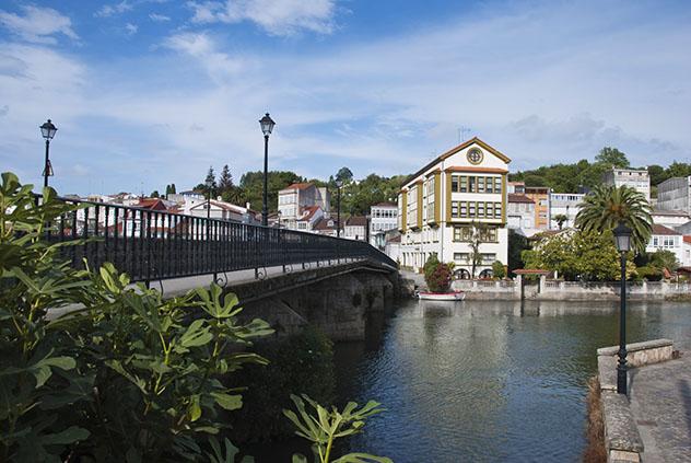 Betanzos, paisaje de la ruta por la costa de Galicia