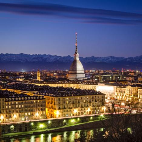 Vistas de Mole Antonelliana.
