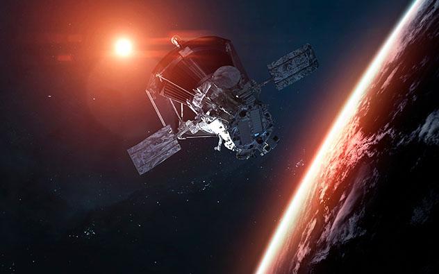 El planeta Tierra, sistema solar, universo