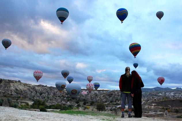 Lugares para declararse: Capadocia, Turquía