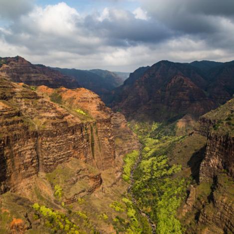 Cañón del Waimea, Hawái