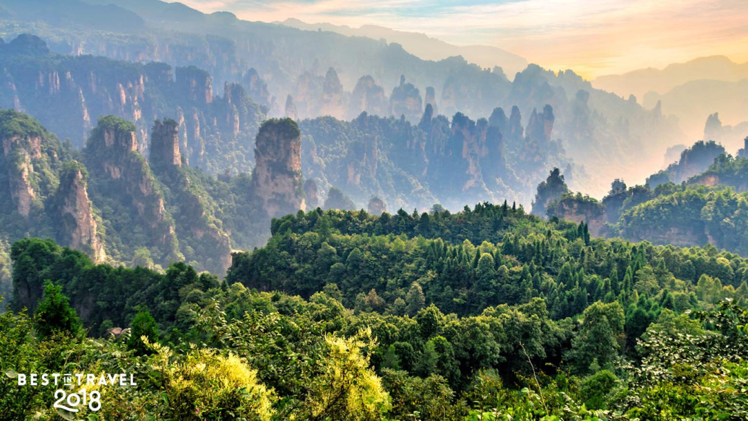 Parque Zhāngjiājiè, Húnán, China