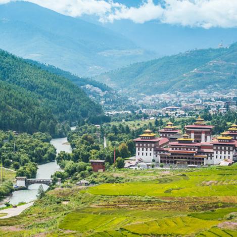 Valle de Thimphu, Bután