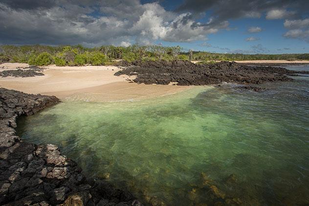 Restos de lava en el Pacífico, cerca de Cerro Dragón, Galápagos, Ecuador © Philip Lee Harvey / Lonely Planet