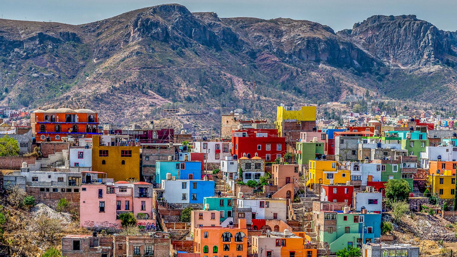 Panorámica de Guanajuato, México