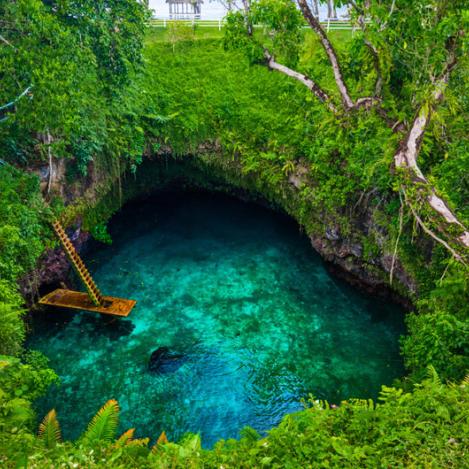 Fosa oceánica de To Sua, Samoa