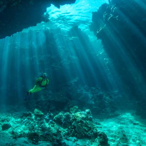 Submarinismo en Tulagi, Islas Salomón 