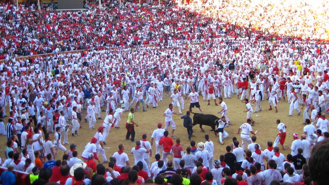 San Fermines, Plaza de Toros de Pamplona, Navarra