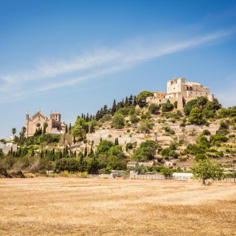 Artà medieval, Mallorca, Baleares, España