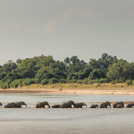 Río Zambeze, Zambia