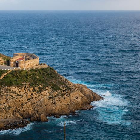 Fuerte del Desnarigado, Museo Histórico Militar, Ceuta, España