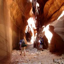 Buckskin Gulch, barrancos de Paria Canyon, EE UU