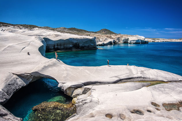 Playa de Sarakiniko. ©KaterynaSypailova/Shutterstock