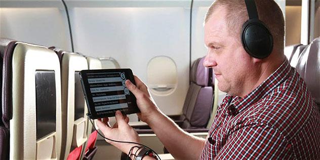 Sistemas de accesibilidad en el avión