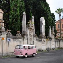 Furgoneta en Roma, una de las paradas del ‘Grand Tour’ de Italia