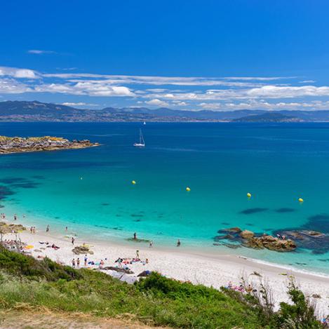 Cíes, Parque Nacional das Illas Atlánticas, Galicia, España