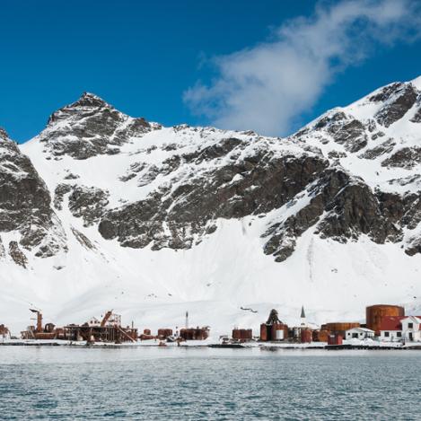 Cementerio de balleneros de Grytviken, Georgia del Sur, Antártida
