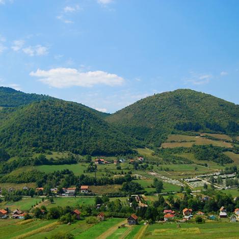 Colina de Visočica, Bosnia