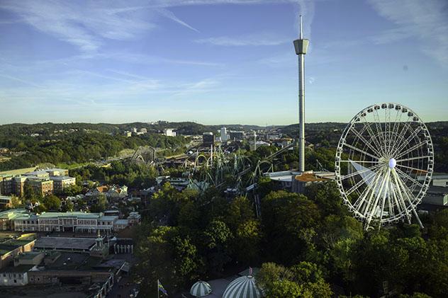 Turismo sostenible: sostenibilidad. Liseberg Park de Gotemburgo