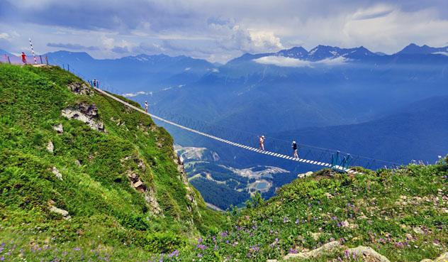 Plataforma de Rosa Khutor, Sochi, Rusia © Boligolov Andrew / Shutterstock