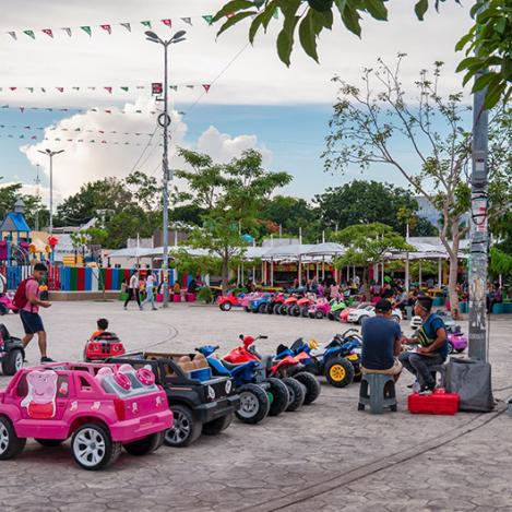 Parque de las Palapas, Cancún, Riviera Maya, México