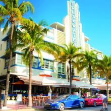 Miami 'art déco', Ocean Drive, Miami Beach