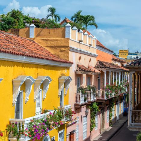 Casco antiguo de Cartagena, Colombia