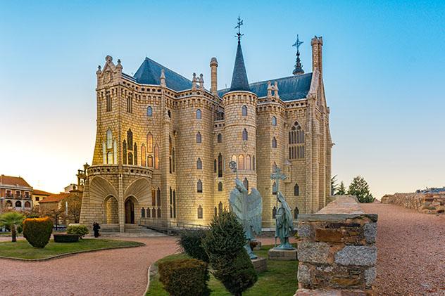 Palacio de Gaudí, Astorga, provincia de León, Castilla y León, España