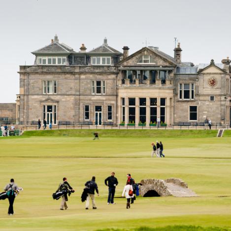 Golf en St Andrews, Escocia