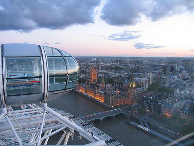 London Eye, la noria de Londres, Inglaterra © Thomas  Crosley / Shutterstock