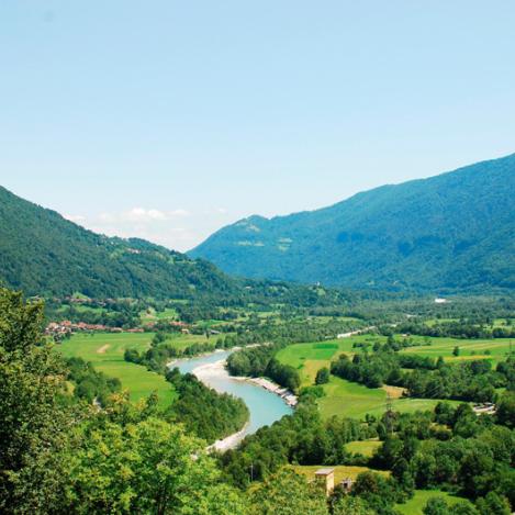 Río Soča, Eslovenia