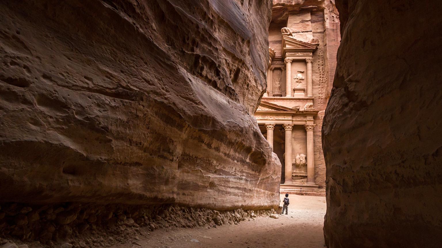 TEmplo de Al Khazneh, Petra, Jordania