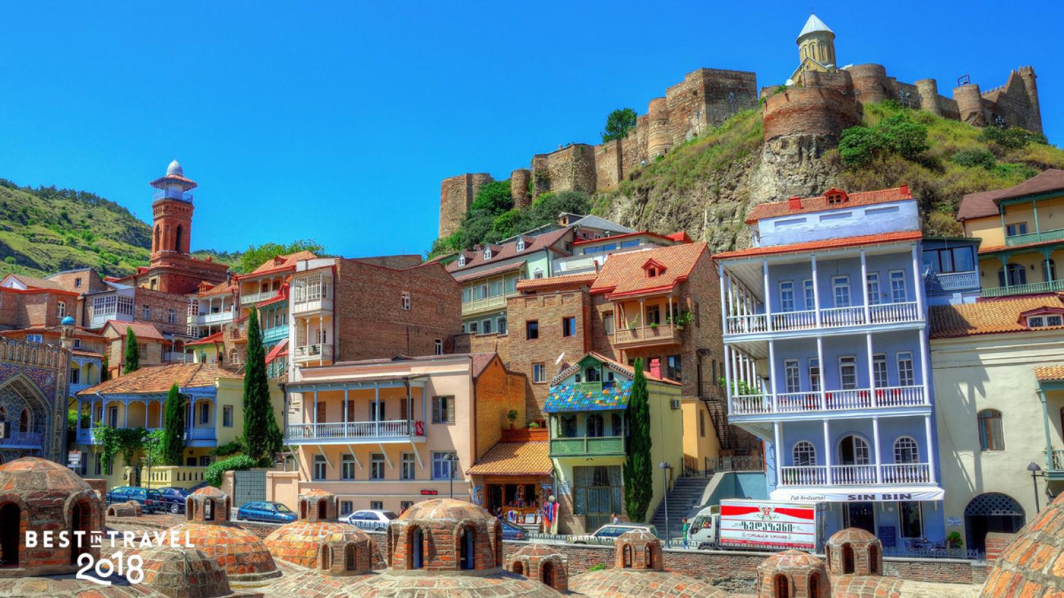 Fortaleza de Narikala, Tiflis, Georgia