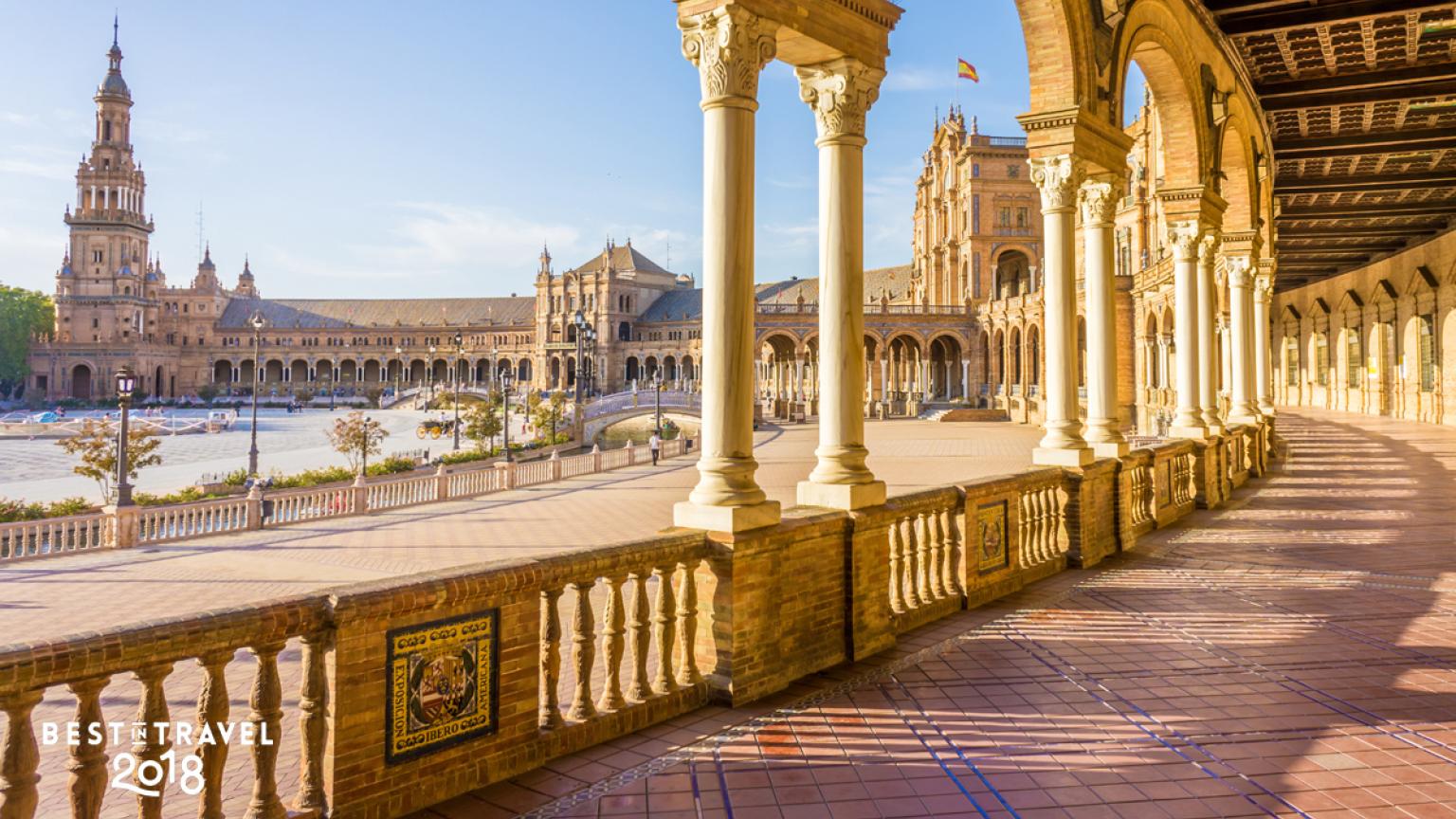 Plaza de España de Sevilla, Andalucía, España