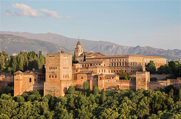 La Alhambra de Granada, Andalucía, España