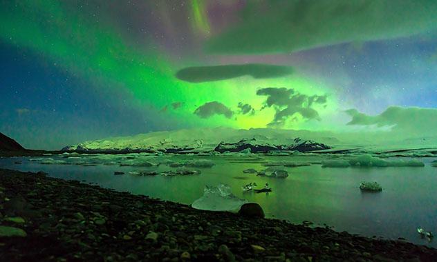 Lugar para declararse: Jökulsárlón, Islandia