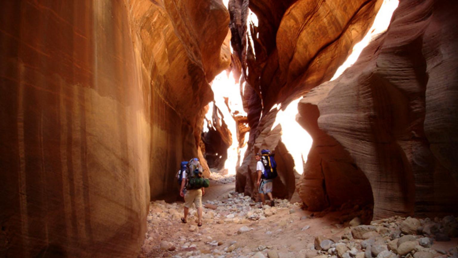 Buckskin Gulch, barrancos de Paria Canyon, EE UU
