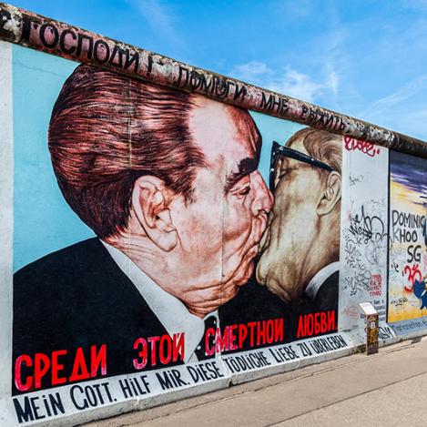 East Side Gallery, Berlín, Alemania