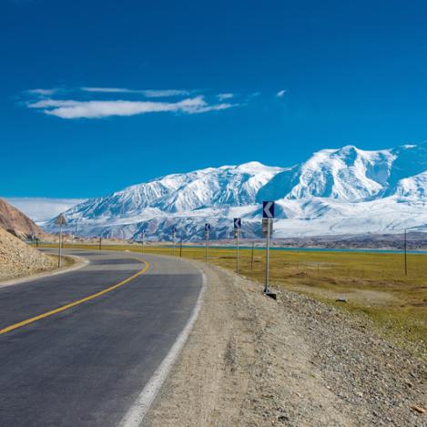 Carretera del Karakórum, China