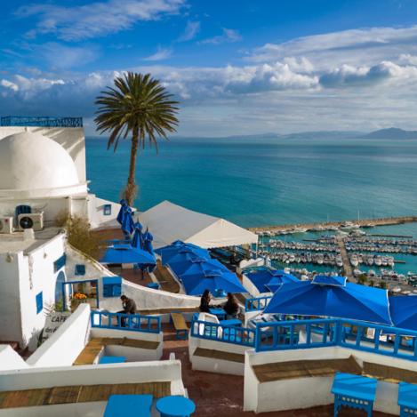 Sidi Bou Saïd, Túnez